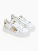 Sneakers flatforms με glitter - Μπεζ - thefashionproject.gr - ERYNN