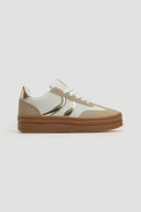Sneakers flatforms με ψηλή σόλα ERYNN - Μπεζ - thefashionproject.gr - ERYNN