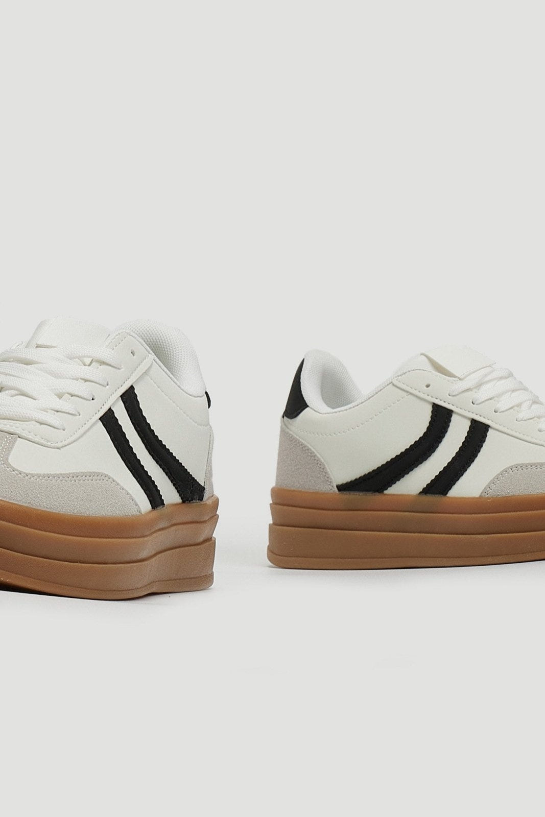 Sneakers flatforms με ψηλή σόλα ERYNN - Πάγου - thefashionproject.gr - ERYNN