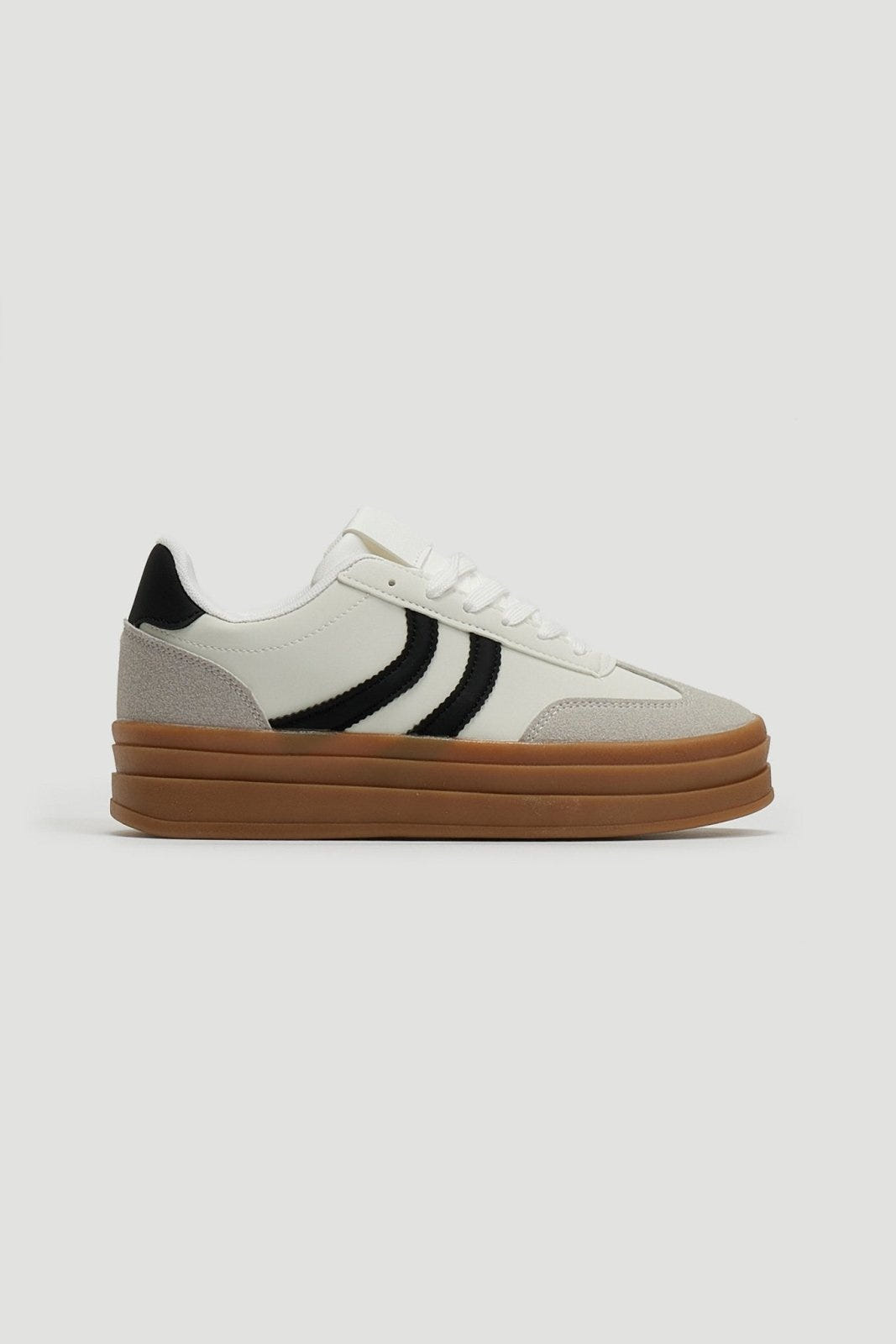Sneakers flatforms με ψηλή σόλα ERYNN - Πάγου - thefashionproject.gr - ERYNN