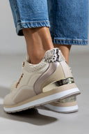 Sneakers με ανάγλυφο pattern Mariamare 68421 - Πάγου - thefashionproject.gr - MARIAMARE