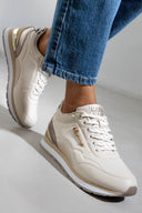Sneakers με ανάγλυφο pattern Mariamare 68421 - Πάγου - thefashionproject.gr - MARIAMARE
