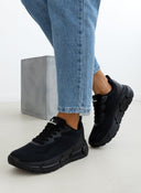 Sneakers με διάτρητο σχέδιο Xti 143380 - Μαύρο - thefashionproject.gr - Xti Footwear