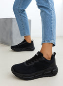 Sneakers με διάτρητο σχέδιο Xti 143380 - Μαύρο - thefashionproject.gr - Xti Footwear