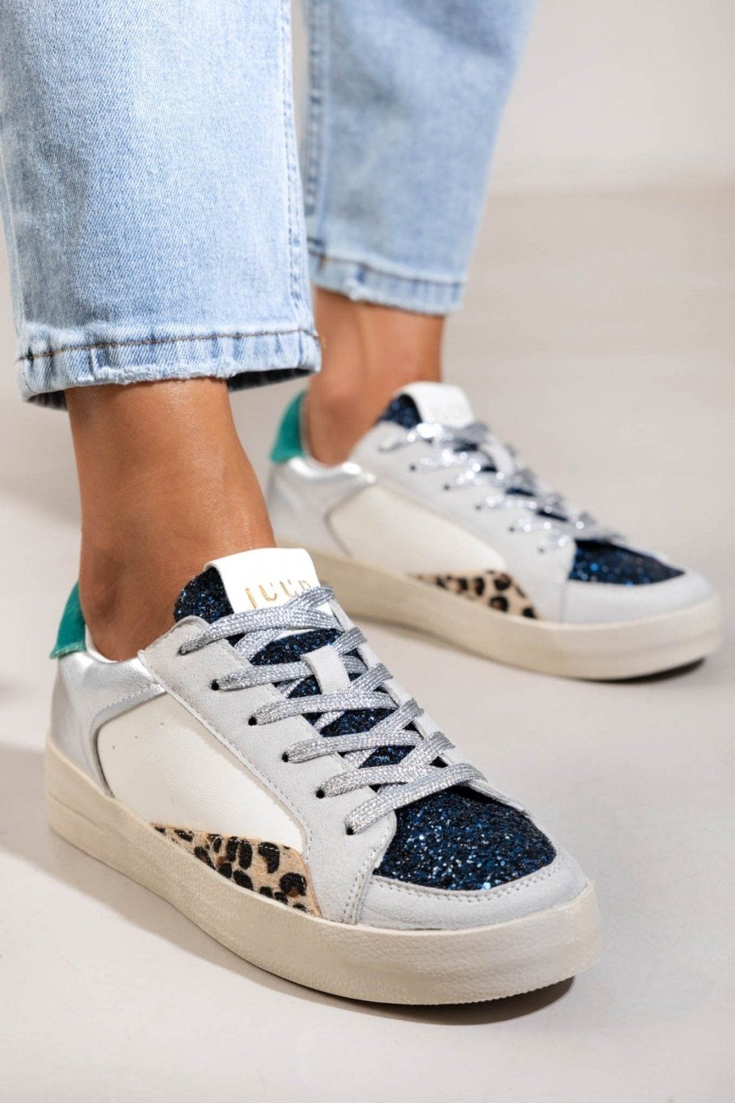 Sneakers με γκλίτερ ERYNN - Multi - thefashionproject.gr - ERYNN