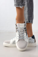 Sneakers με glitter ERYNN - Ασημί - thefashionproject.gr - JUUD