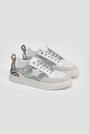 Sneakers με glitter και printERYNN - Ασημί - thefashionproject.gr - JUUD