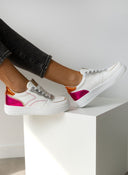Sneakers με μεταλλικά χρώματα - Magenta - thefashionproject.gr - ERYNN