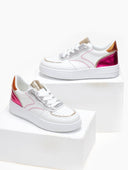Sneakers με μεταλλικά χρώματα - Magenta - thefashionproject.gr - ERYNN
