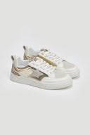 Sneakers με μεταλλικό χρώμα ERYNN - Χρυσό - thefashionproject.gr - JUUD