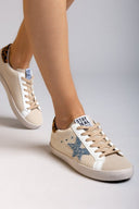 Sneakers με πλεκτό σχέδιο ERYNN - Μπεζ - thefashionproject.gr - ERYNN