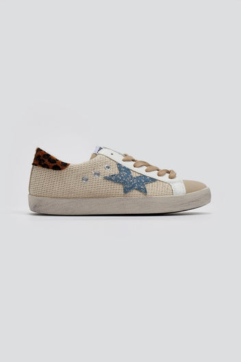 Sneakers με πλεκτό σχέδιο ERYNN - Μπεζ - thefashionproject.gr - ERYNN