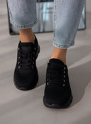 Sneakers με πλεκτό σχέδιο Xti 142452 - Μαύρο - thefashionproject.gr - Xti Footwear