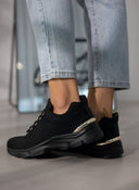Sneakers με πλεκτό σχέδιο Xti 142452 - Μαύρο - thefashionproject.gr - Xti Footwear