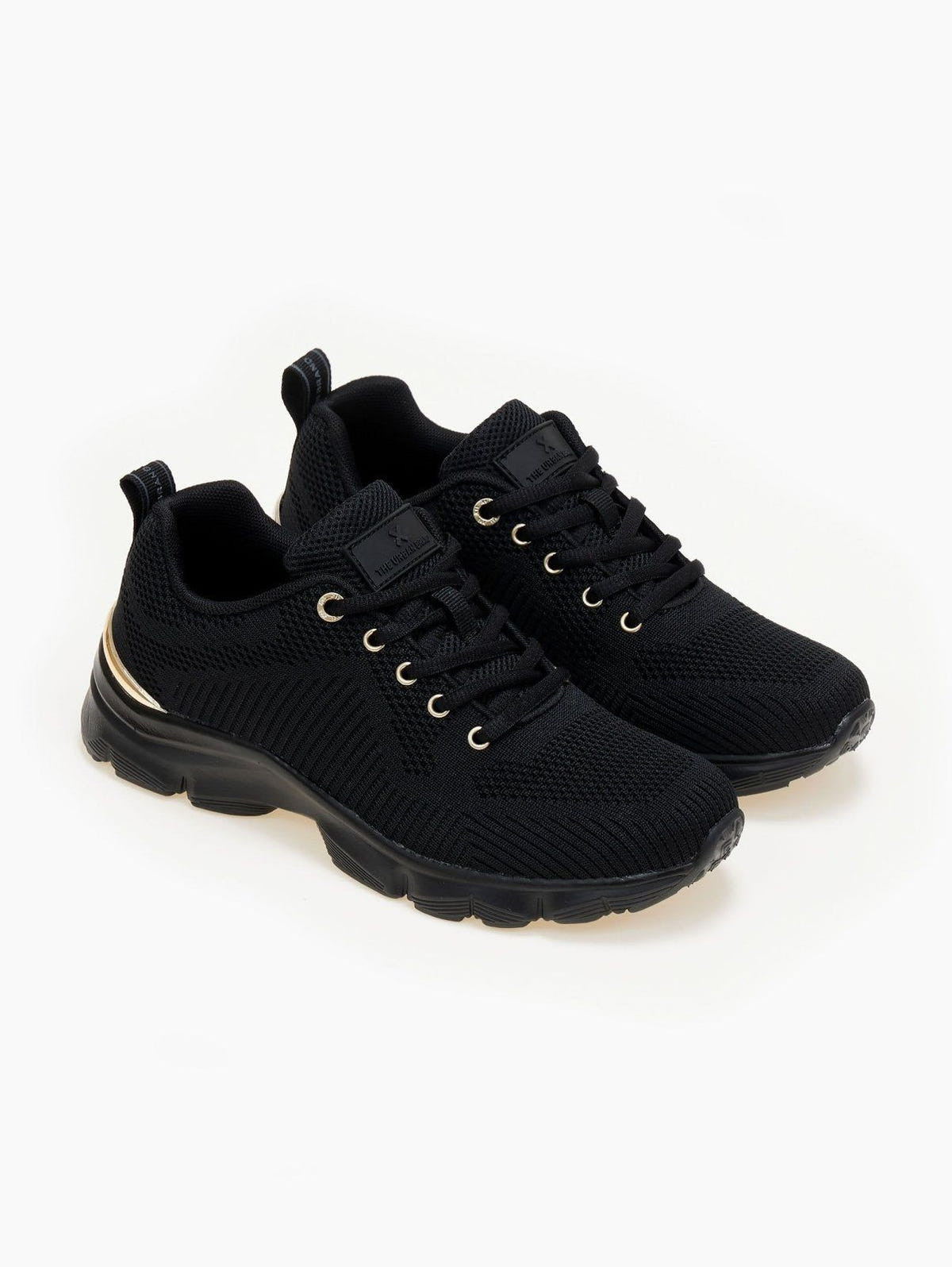 Sneakers με πλεκτό σχέδιο Xti 142452 - Μαύρο - thefashionproject.gr - Xti Footwear