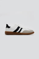 Sneakers με ρίγες ERYNN - Λευκό/Μαύρο - thefashionproject.gr - ERYNN