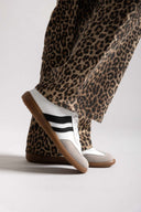 Sneakers με ρίγες ERYNN - Λευκό/Μαύρο - thefashionproject.gr - ERYNN