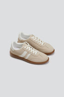 Sneakers με ρίγες ERYNN - Μπεζ - thefashionproject.gr - ERYNN