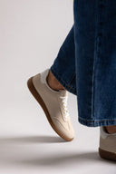 Sneakers με ρίγες ERYNN - Μπεζ - thefashionproject.gr - ERYNN