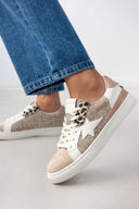 Sneakers με ύφασμα ERYNN - Τάουπε - thefashionproject.gr - JUUD