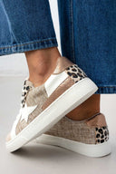 Sneakers με ύφασμα ERYNN - Τάουπε - thefashionproject.gr - JUUD