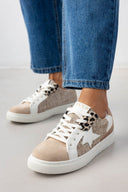 Sneakers με ύφασμα ERYNN - Τάουπε - thefashionproject.gr - JUUD
