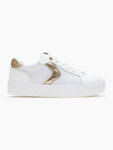 Sneakers με ύφασμα και glitter - Λευκό - thefashionproject.gr - ERYNN