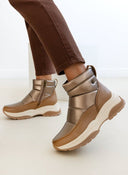 Sneakers μποτάκια καπιτονέ Xti 143372 - Τάουπε - thefashionproject.gr - Xti Footwear