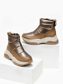 Sneakers μποτάκια καπιτονέ Xti 143372 - Τάουπε - thefashionproject.gr - Xti Footwear