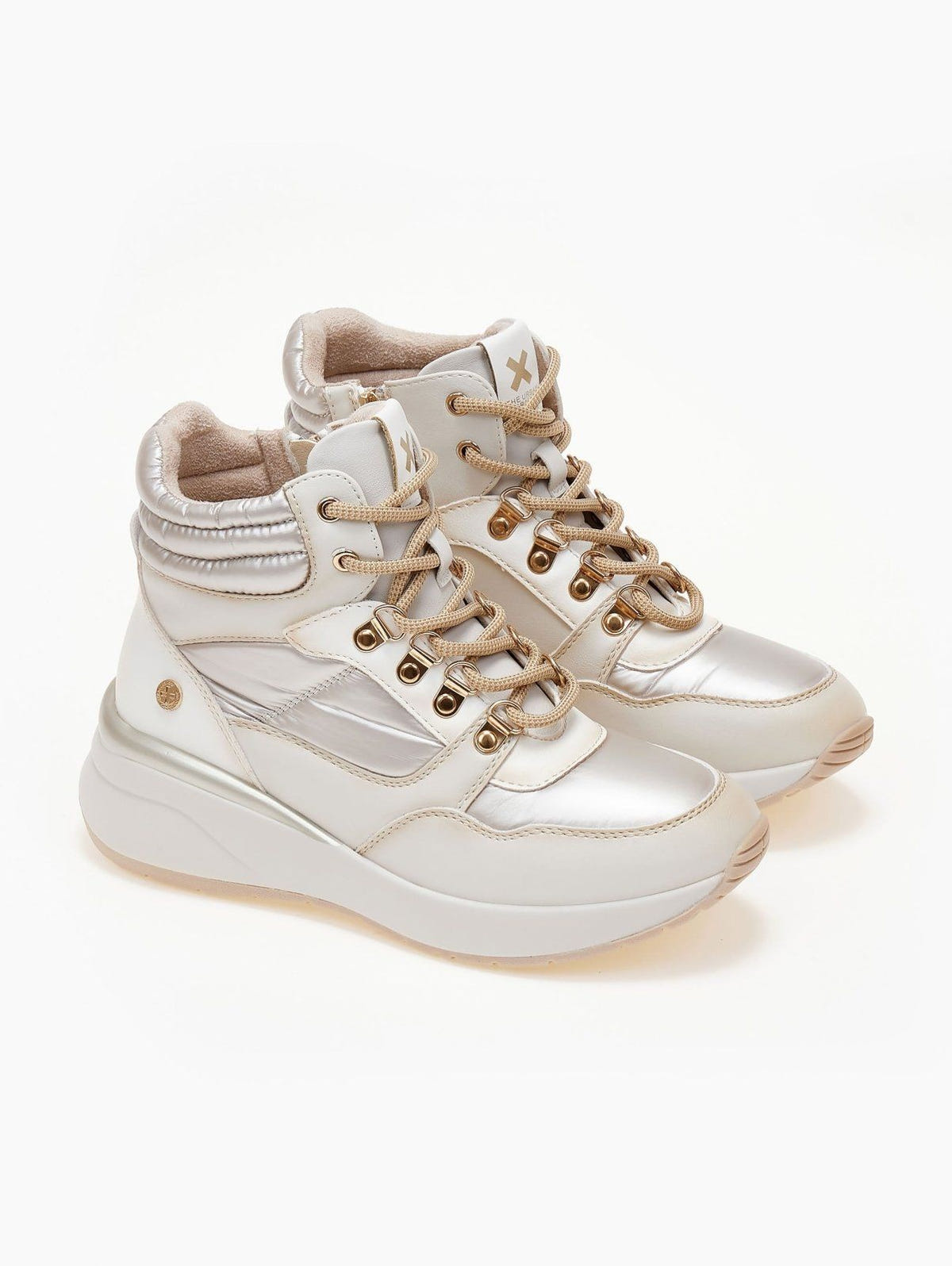 Sneakers μποτάκια Xti 142922 - Μπεζ - thefashionproject.gr - Xti Footwear