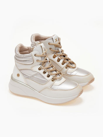 Sneakers μποτάκια Xti 142922 - Μπεζ - thefashionproject.gr - Xti Footwear