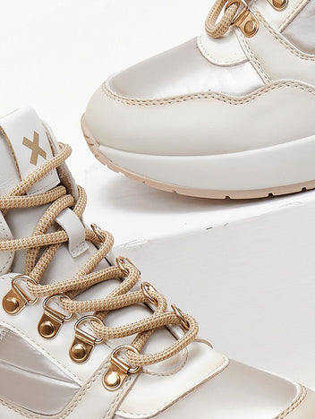 Sneakers μποτάκια Xti 142922 - Μπεζ - thefashionproject.gr - Xti Footwear