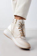 Sneakers μποτάκια Xti 142922 - Μπεζ - thefashionproject.gr - Xti Footwear