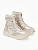 Sneakers μποτάκια Xti 143194 - Μπεζ - thefashionproject.gr - Xti Footwear - 22548003002