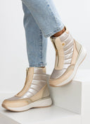 Sneakers μποτάκια Xti 143194 - Μπεζ - thefashionproject.gr - Xti Footwear - 22548003002