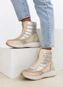 Sneakers μποτάκια Xti 143194 - Μπεζ - thefashionproject.gr - Xti Footwear