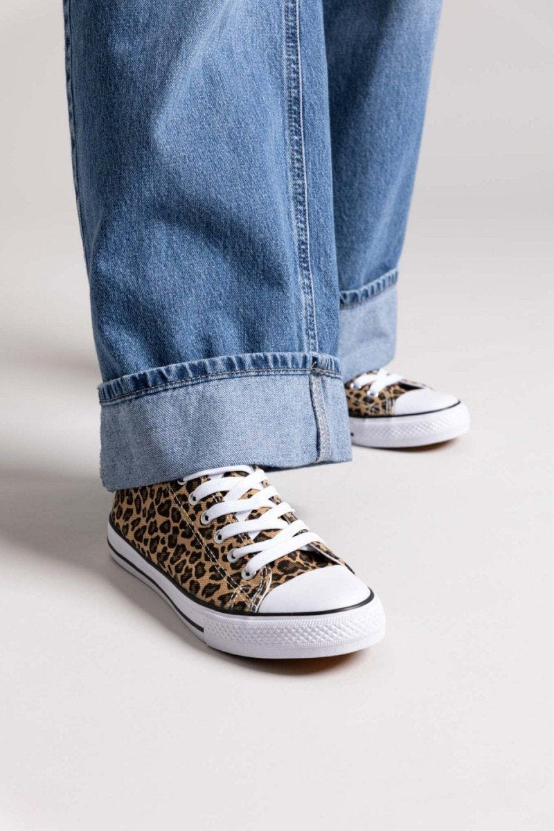 Sneakers πάνινα ERYNN - Leopard - thefashionproject.gr - ERYNN