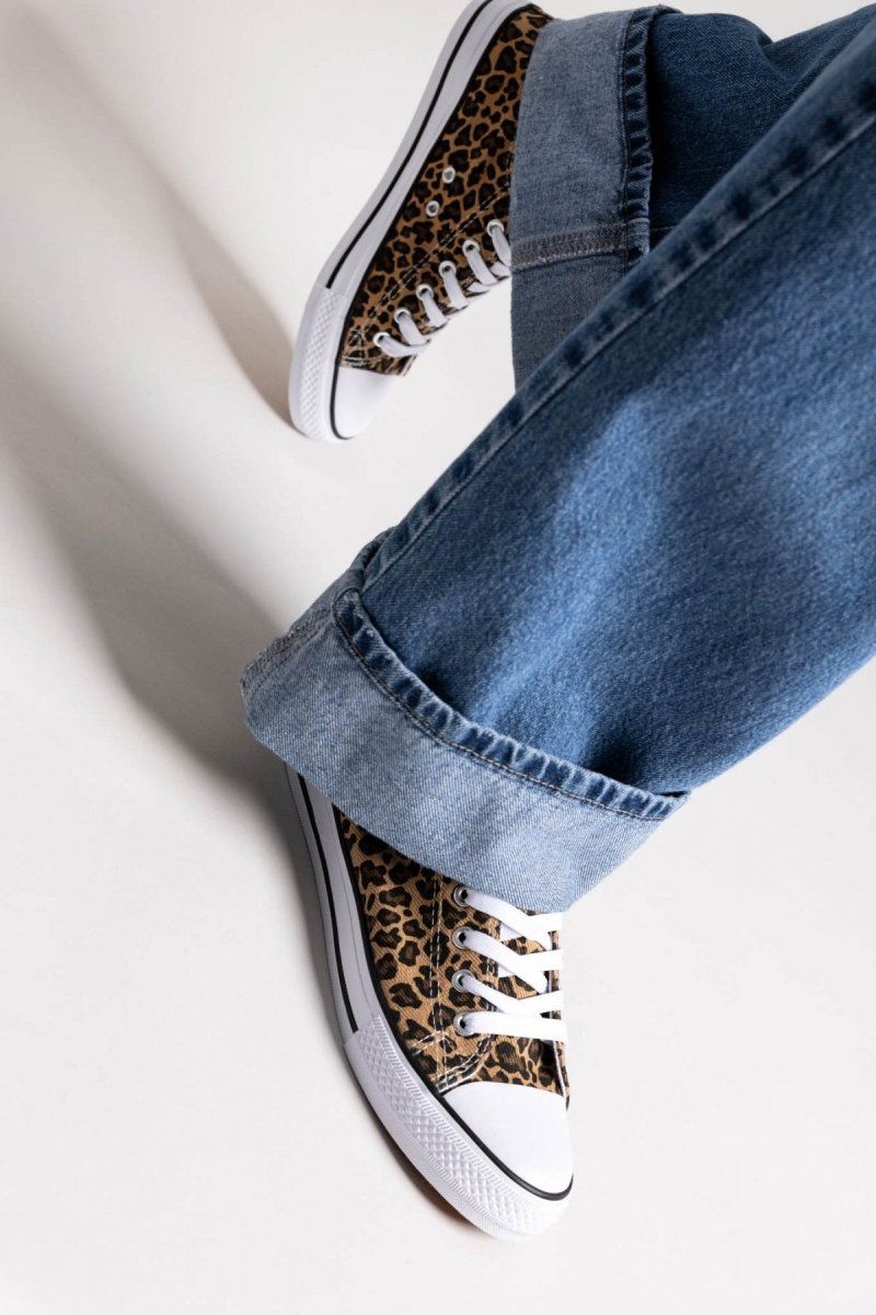 Sneakers πάνινα ERYNN - Leopard - thefashionproject.gr - ERYNN