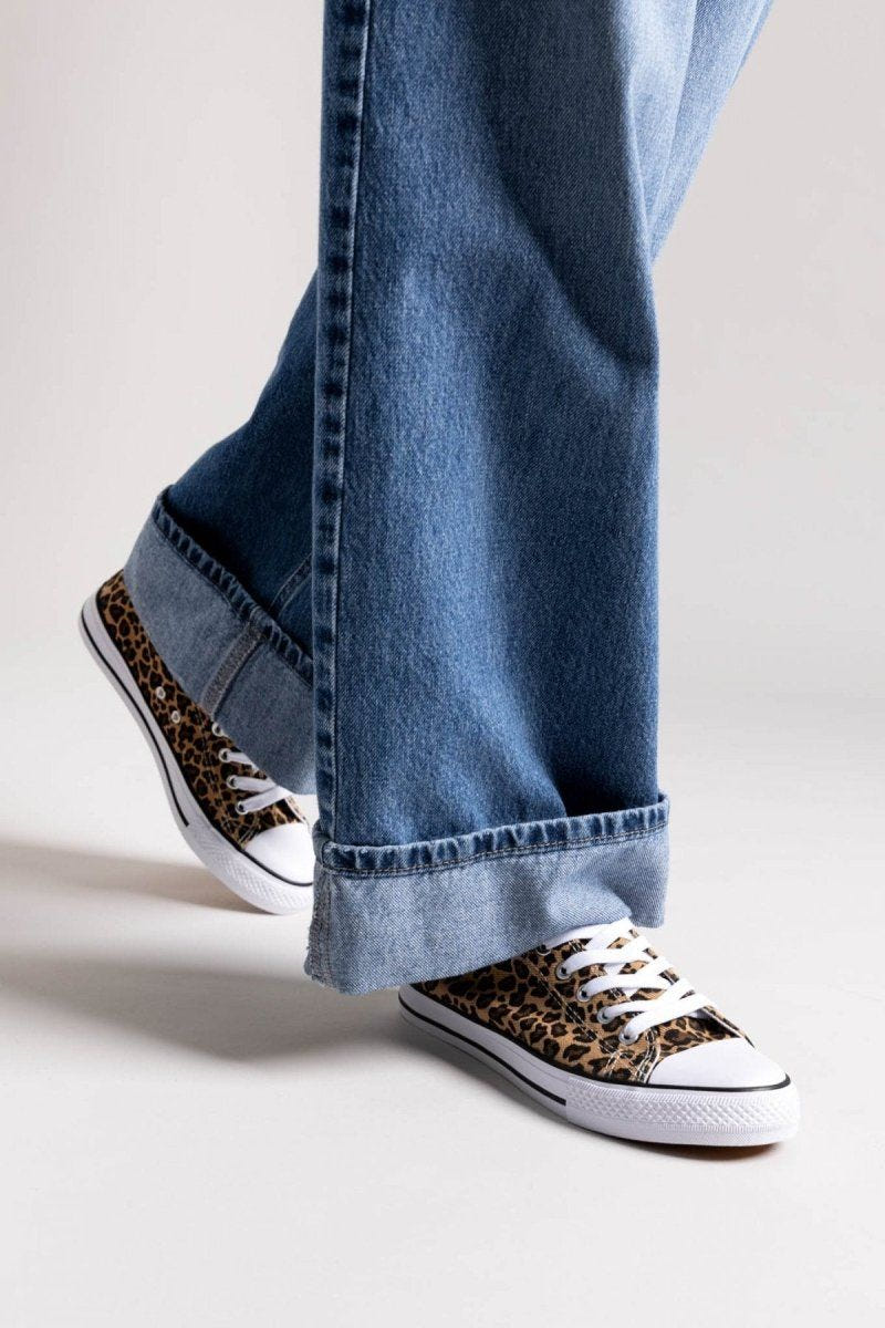 Sneakers πάνινα ERYNN - Leopard - thefashionproject.gr - ERYNN