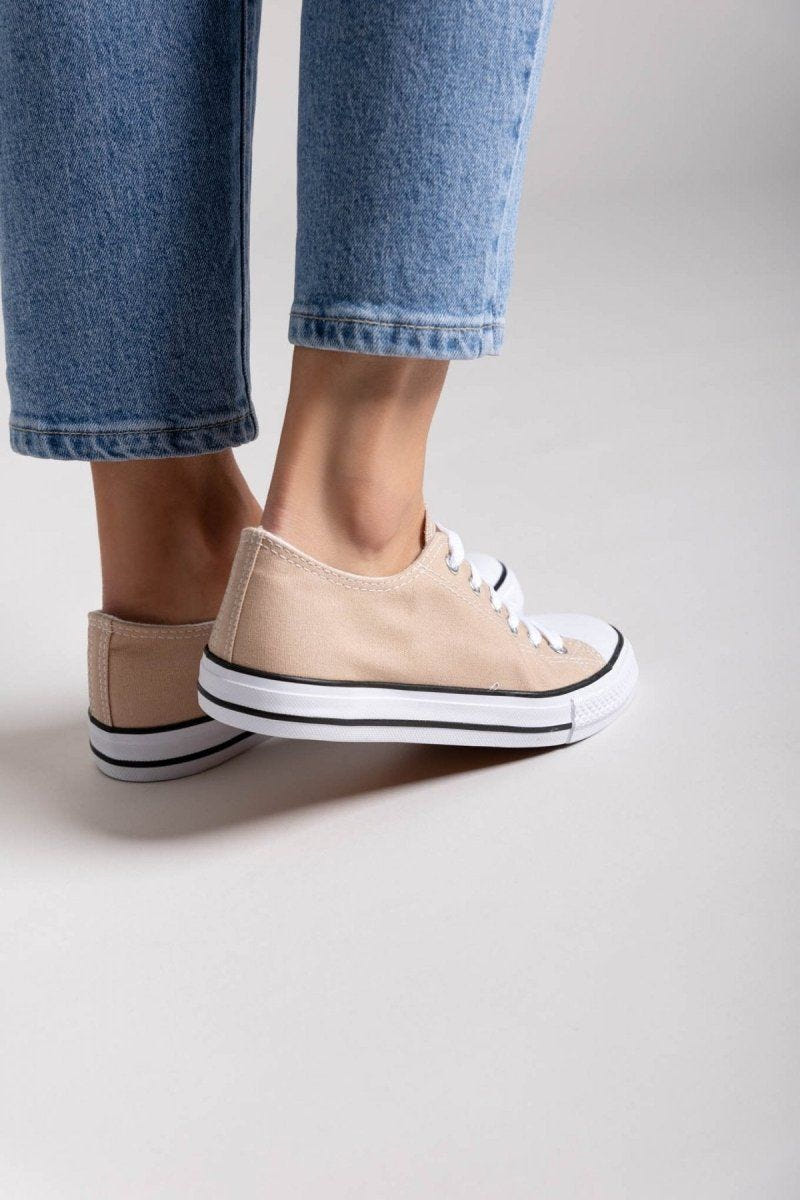 Sneakers πάνινα ERYNN - Τάουπε - thefashionproject.gr - ERYNN
