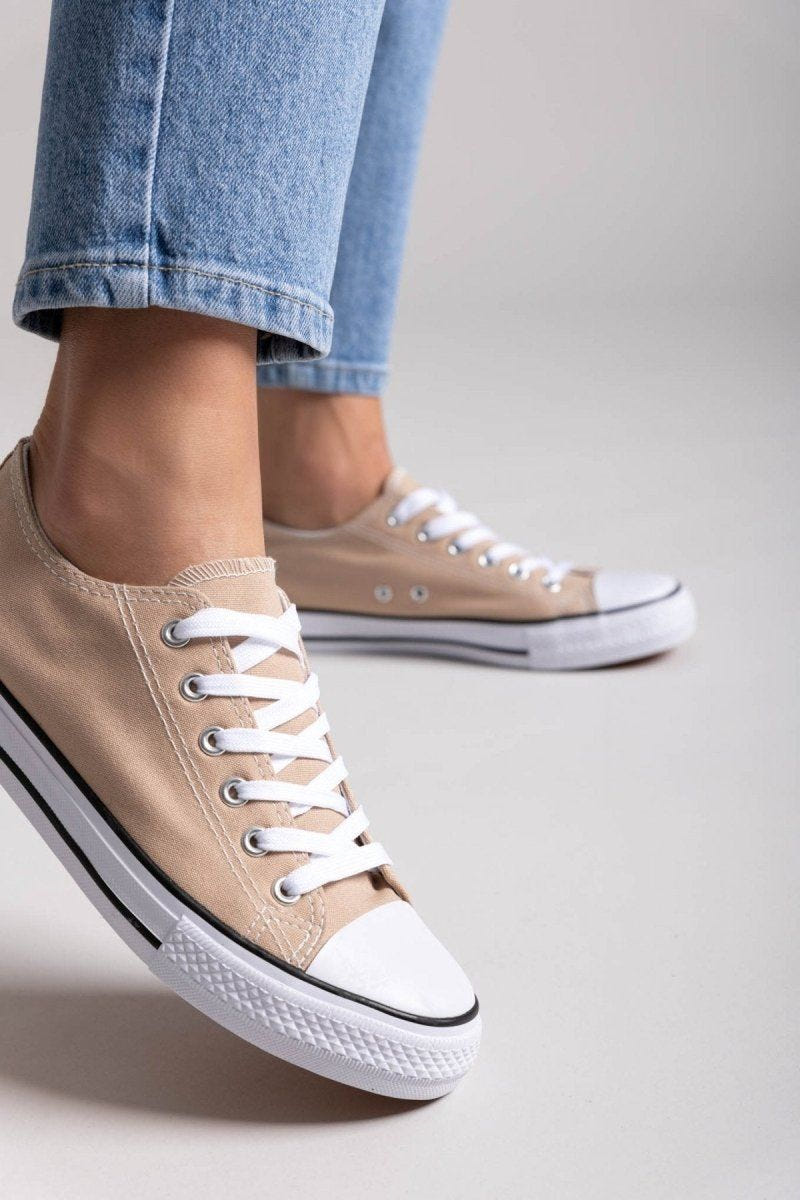 Sneakers πάνινα ERYNN - Τάουπε - thefashionproject.gr - ERYNN