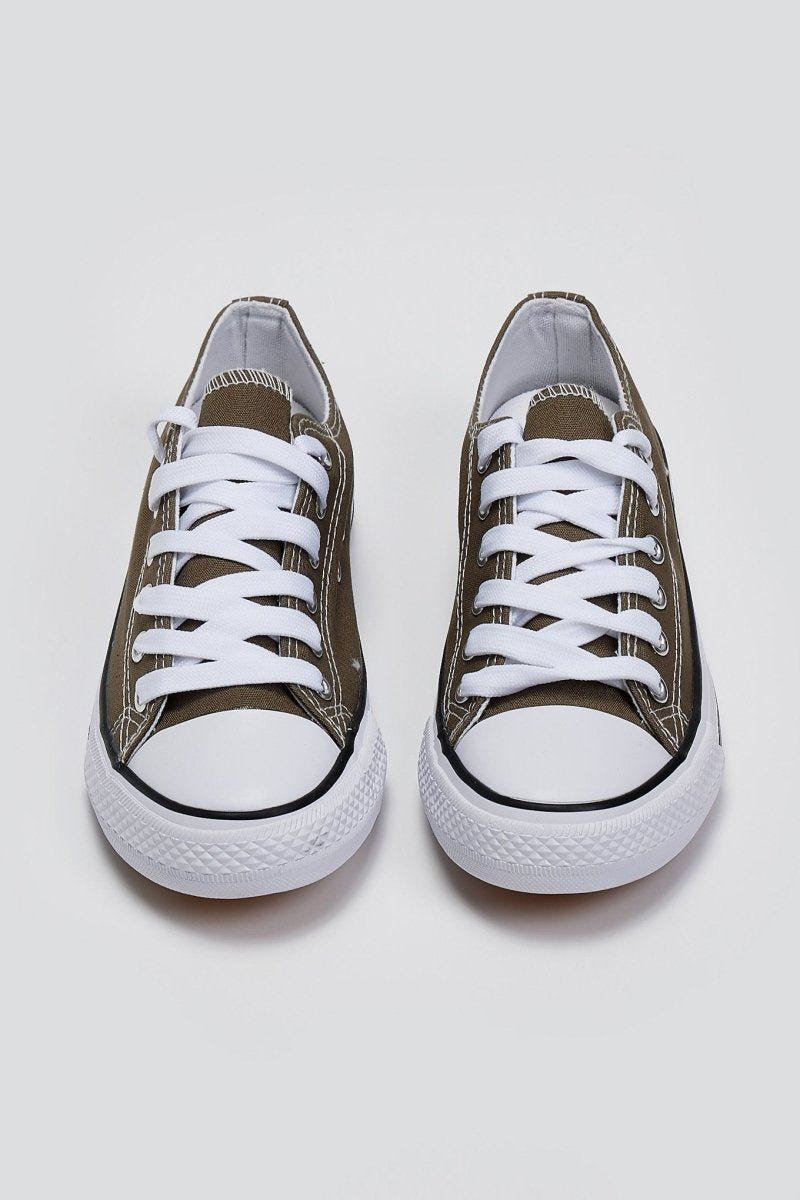 Sneakers πάνινα ERYNN - Χακί - thefashionproject.gr - ERYNN