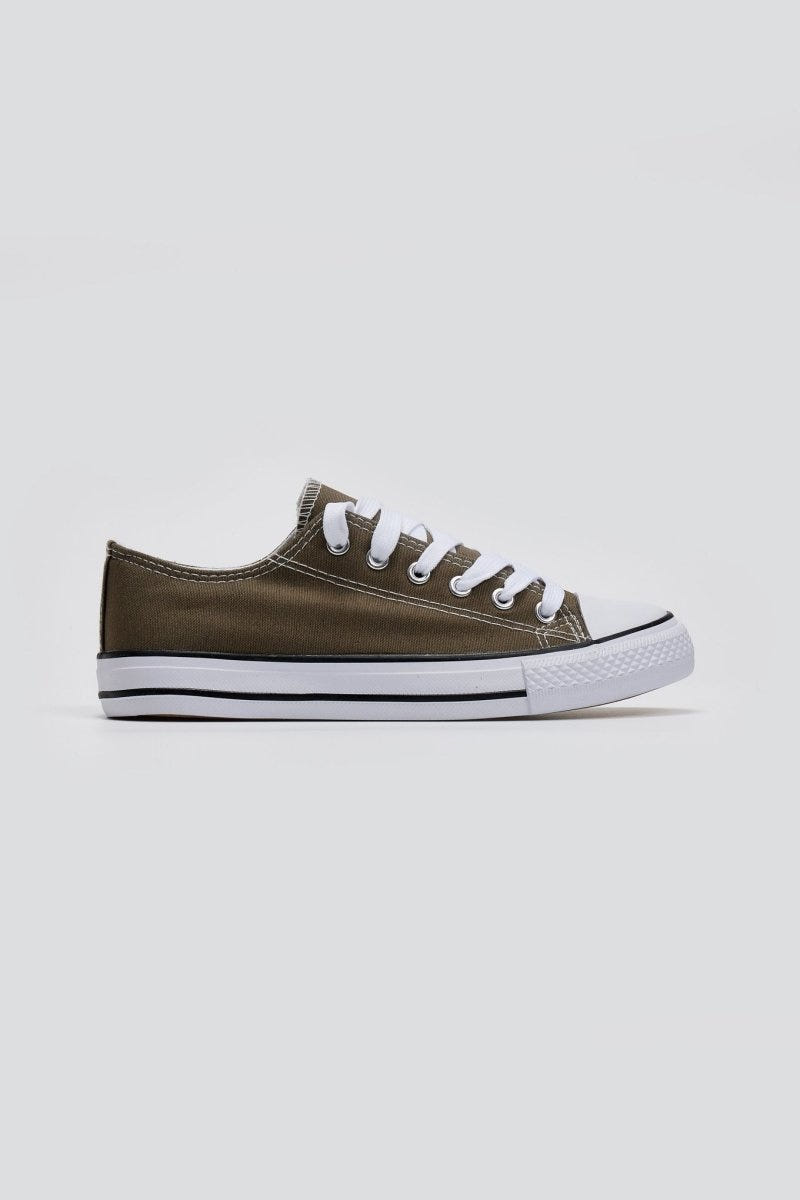 Sneakers πάνινα ERYNN - Χακί - thefashionproject.gr - ERYNN
