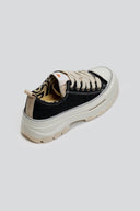 Sneakers πάνινα με chunky σόλα Refresh 172564 - Μαύρο - thefashionproject.gr - Refresh