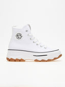 Sneakers πάνινα μποτάκια Refresh 171919 - Λευκό - thefashionproject.gr - Refresh