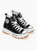 Sneakers πάνινα μποτάκια Refresh 171919 - Μαύρο - thefashionproject.gr - Refresh
