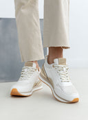 Sneakers σε συνδυασμό υλικών MARIAMARE 68421 - Λευκό - thefashionproject.gr - MARIAMARE