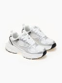 Sneakers σε συνδυασμό υλικών Xti 143260 - Ασημί - thefashionproject.gr - Xti Footwear