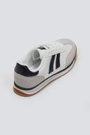 Sneakers σε συνδυασμούς χρωμάτων ERYNN - Λευκό/Μαύρο - thefashionproject.gr - ERYNN