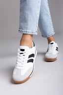 Sneakers σε συνδυασμούς χρωμάτων ERYNN - Λευκό/Μαύρο - thefashionproject.gr - ERYNN